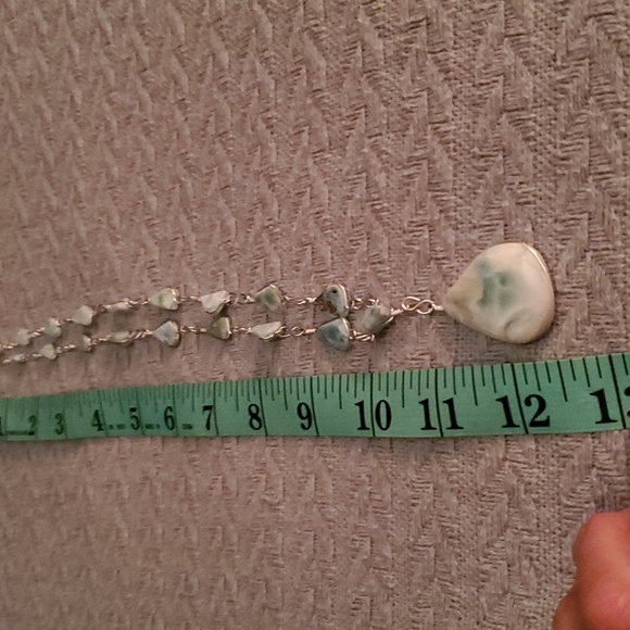 Genuine Larimar Necklace from Puerto Rico - Picture 4 of 4